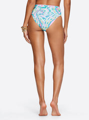 Women High Waist Bottom - Powder Blue Multi | Jessica Simpson