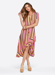 Women Varsha Wrap Dress - Rose Violet | Jessica Simpson