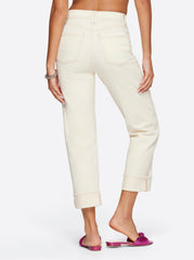 Women Straight Cargo Ankle - Ecru | Jessica Simpson