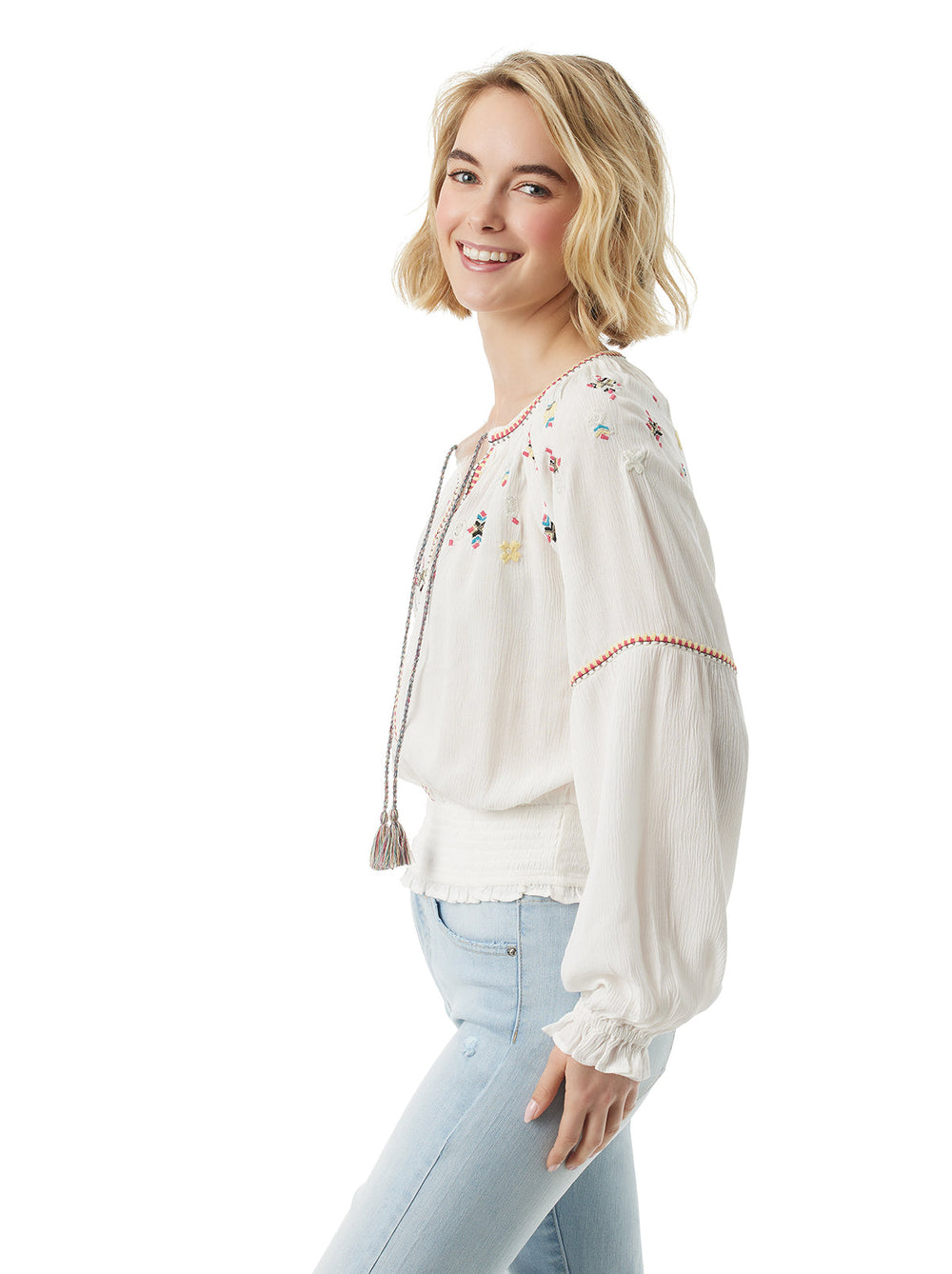 Women Tanuka Embellished Top - Gardenia | Jessica Simpson