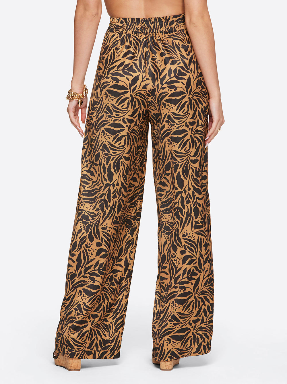 Women Winnie Wide Leg Pants - Zebra Floral | Jessica Simpson