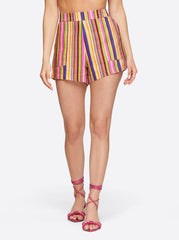 Women Eliana Short - Rainbow Stripe | Jessica Simpson