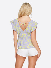 Women Peyton Top - Hidden Lotus | Jessica Simpson