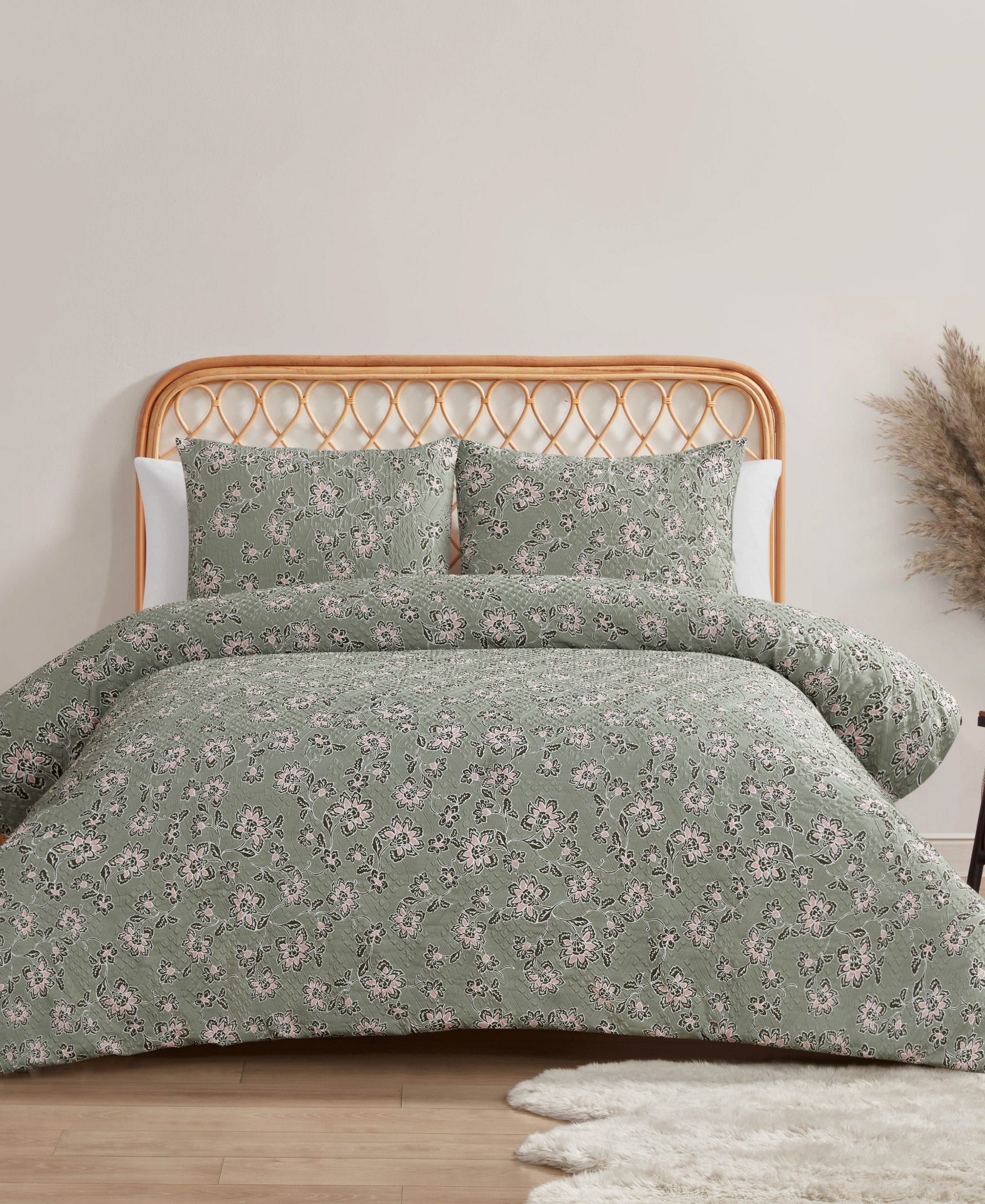 Home Botanical Embossed Comforter Set | Jessica Simpson