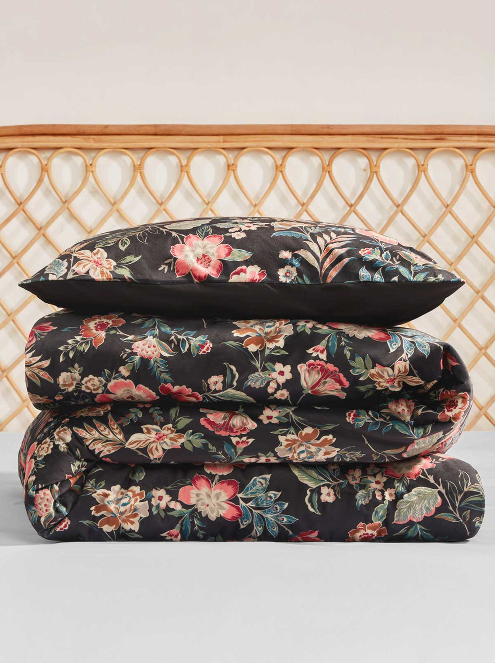 Home Botanical Embossed Print Duvet Cover Set | Jessica Simpson