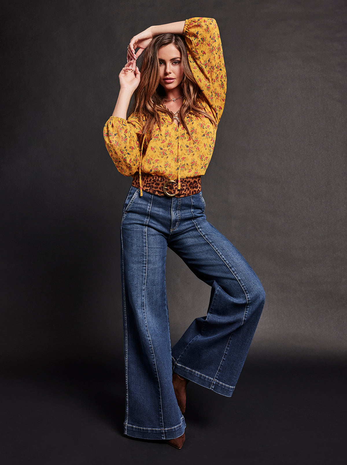 Women Spirit Super Wide Leg Jean - Soul Mate | Jessica Simpson