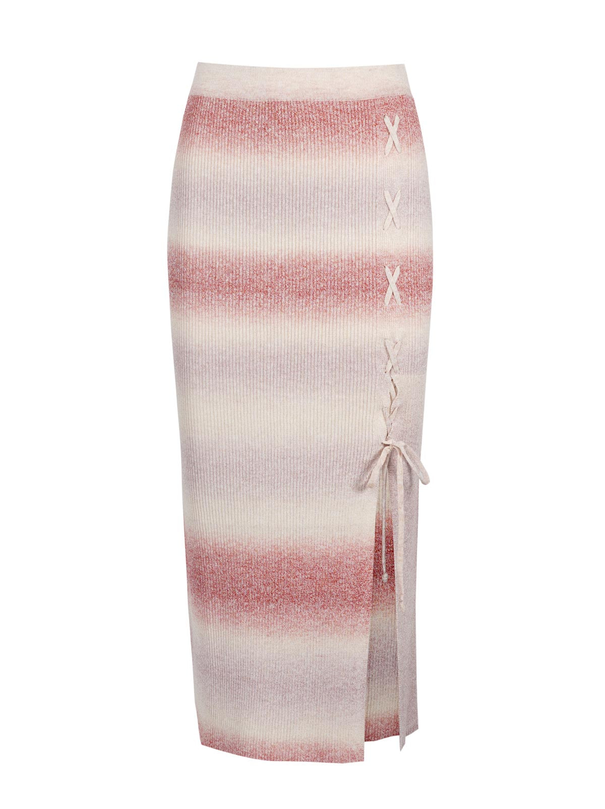Women Loti Lace Up Skirt - Chili Oil | Jessica Simpson