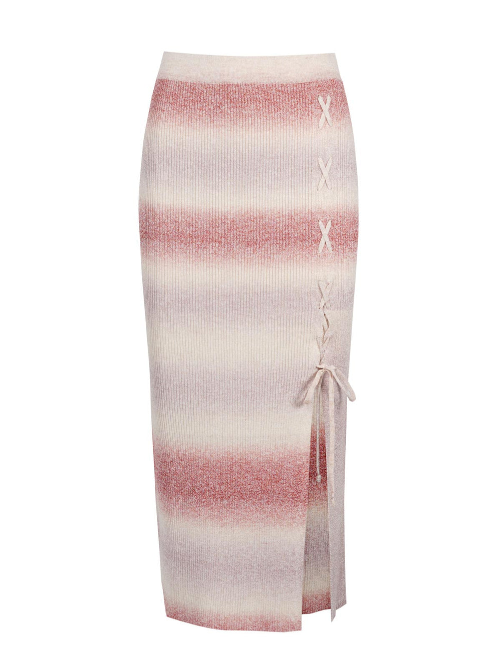 Women Loti Lace Up Skirt - Chili Oil | Jessica Simpson