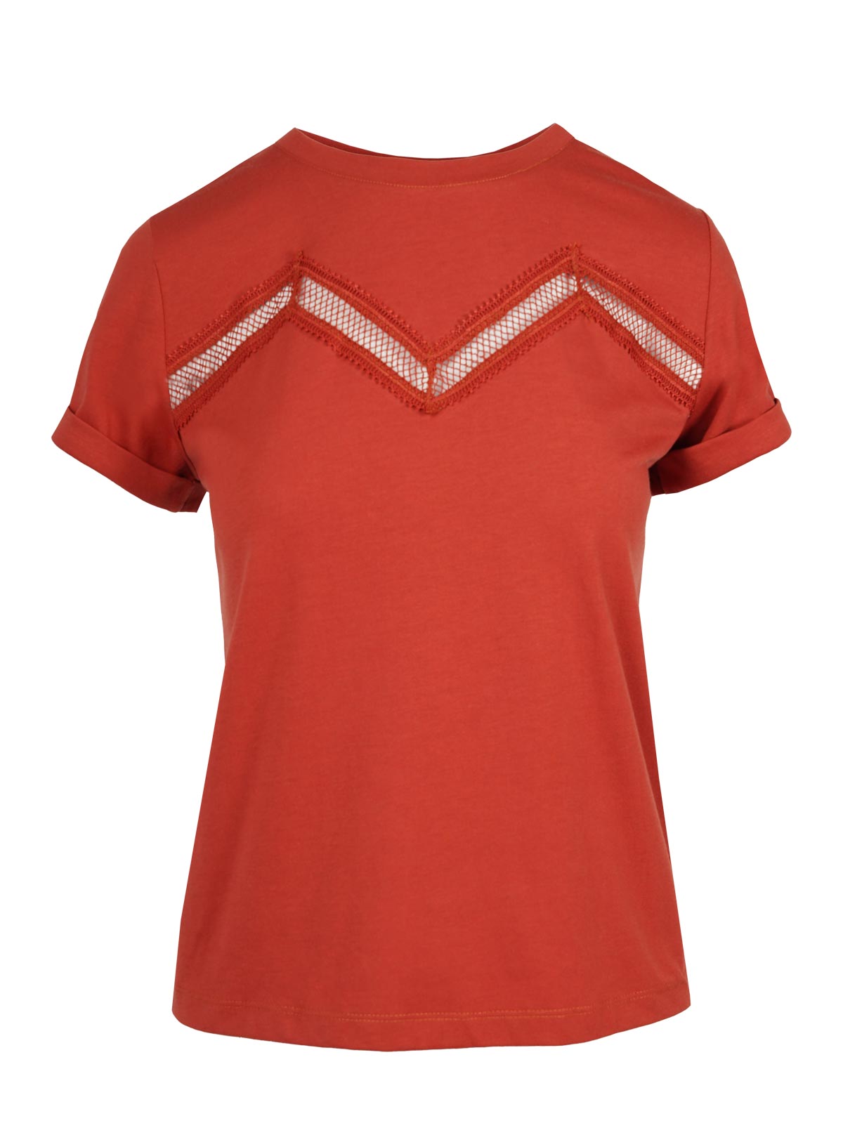 Women Valeriya Tee - Chili Oil | Jessica Simpson