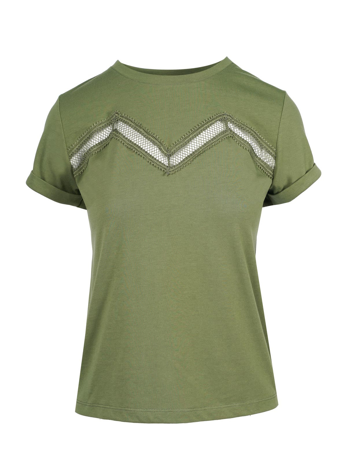 Women Valeriya Tee - Bronze Green | Jessica Simpson
