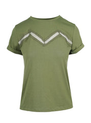 Women Valeriya Tee - Bronze Green | Jessica Simpson