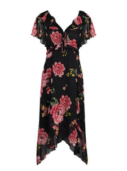 Women Maila Maxi Dress - Sketchy Roses | Jessica Simpson