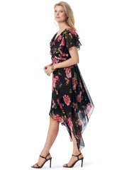 Women Maila Maxi Dress - Sketchy Roses | Jessica Simpson