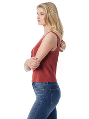Women Johanna Lace Up Tank - Chili Oil | Jessica Simpson