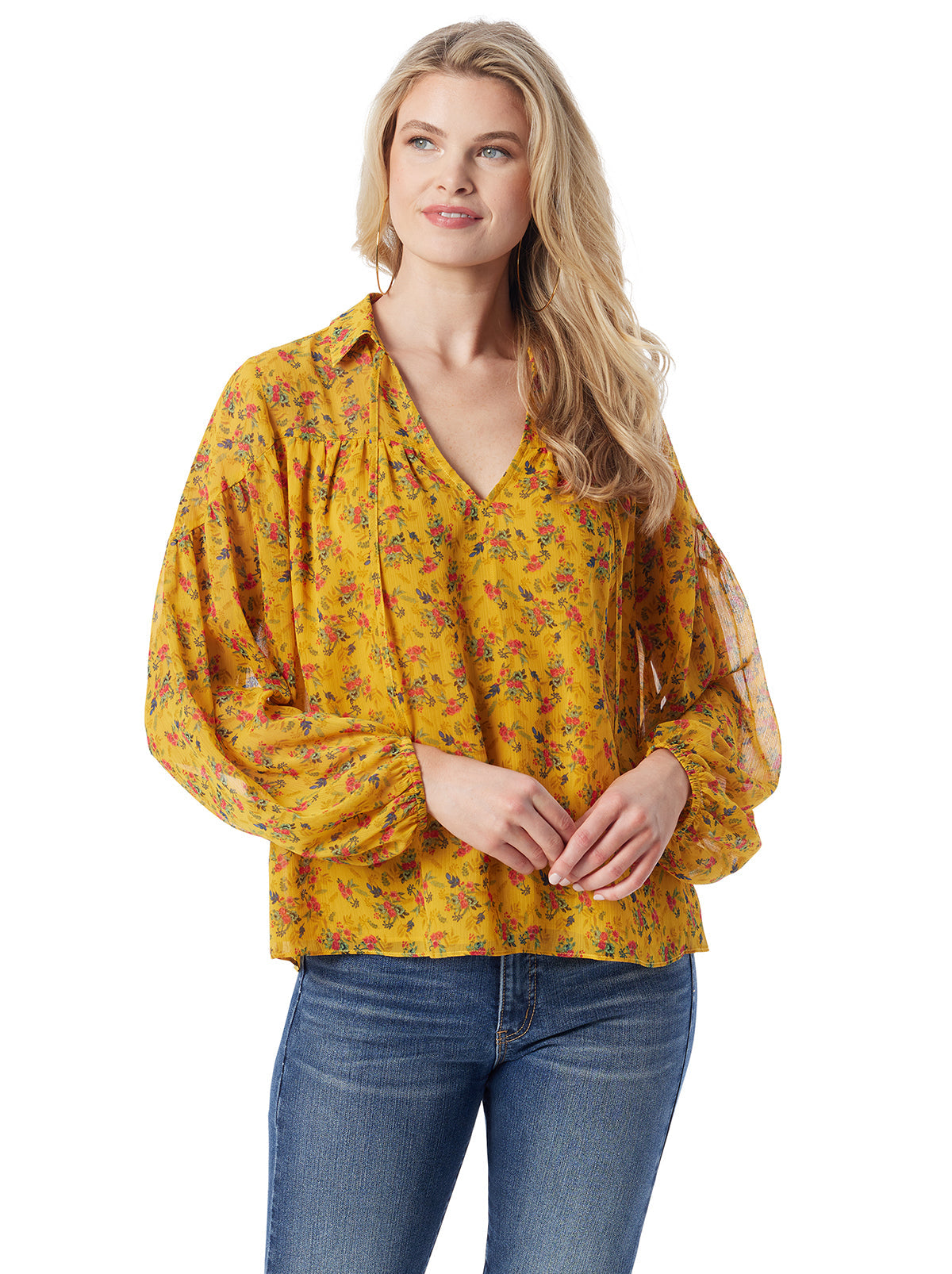 Women Doris Blouse - Festive Bunches | Jessica Simpson