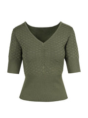 Women Imani Top - Bronze Green | Jessica Simpson