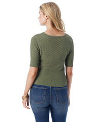 Women Imani Top - Bronze Green | Jessica Simpson