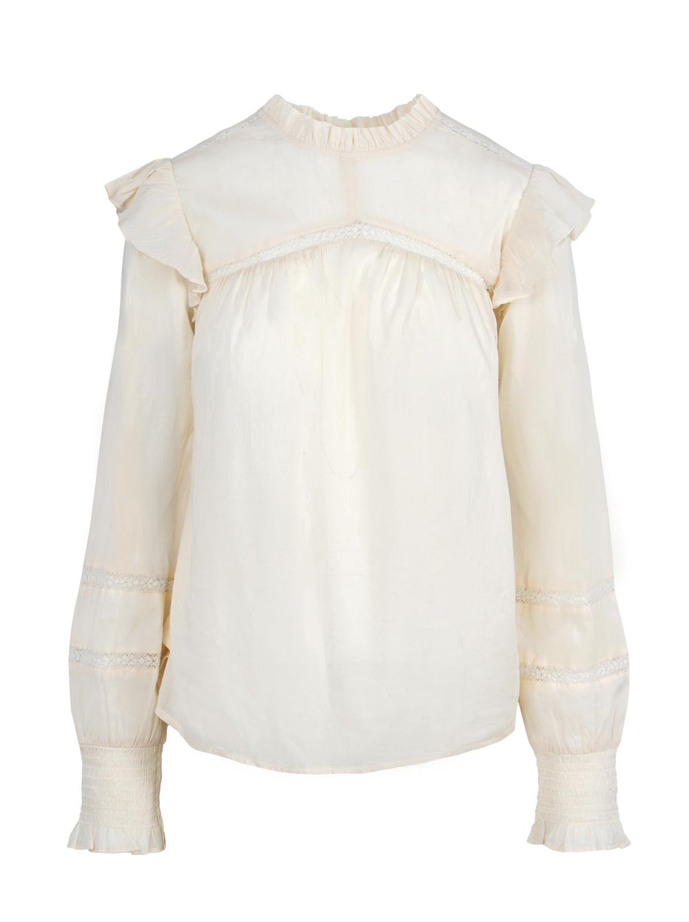 Women Elsiana Ruffle Top - Parchment | Jessica Simpson