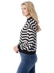 Women Farai Sweater - Anthracite Combo | Jessica Simpson