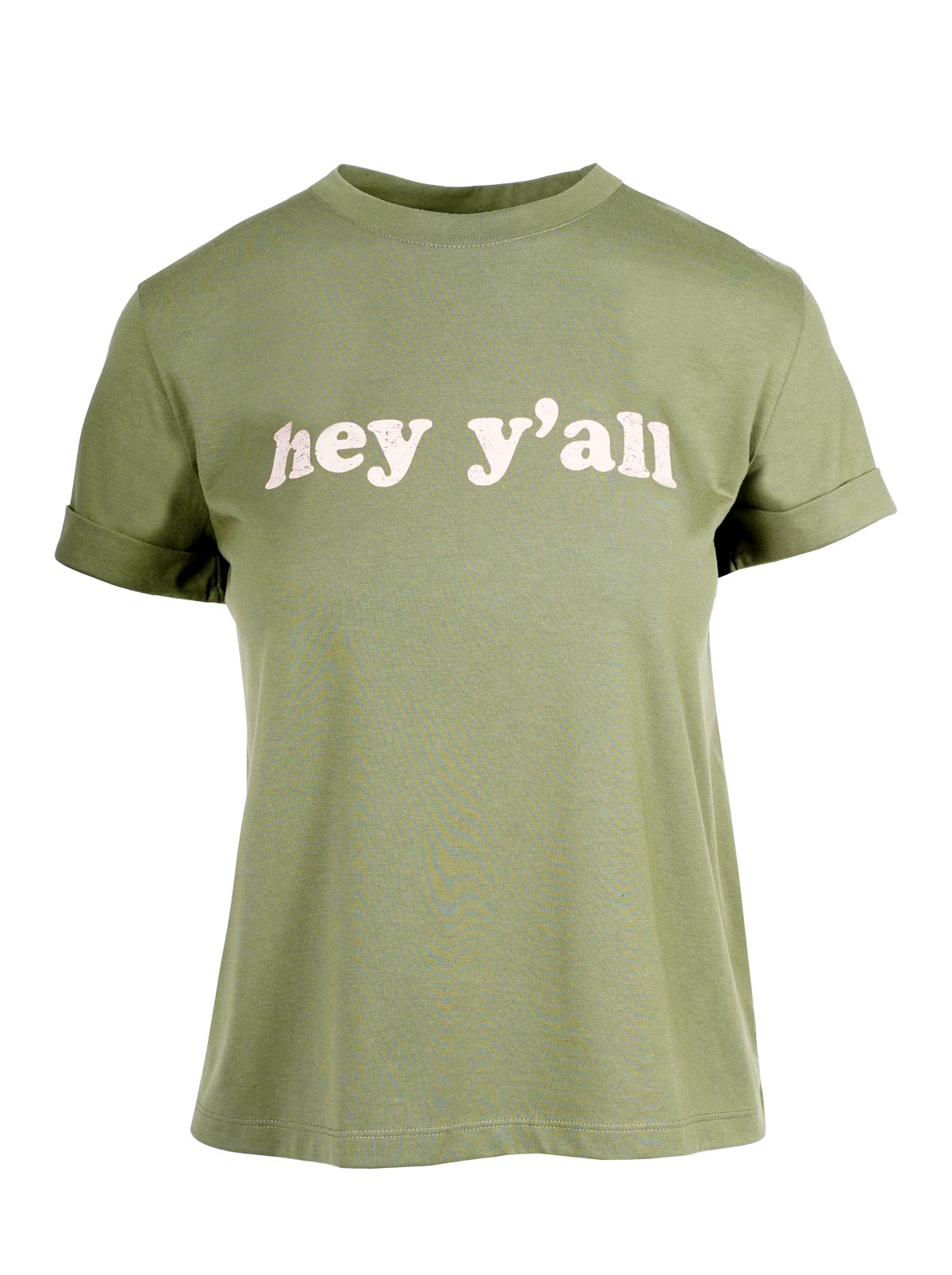 Women Ike Tee - Bronze Green | Jessica Simpson