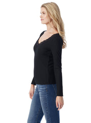 Women Abbey Sweatheart Top - Anthracite | Jessica Simpson