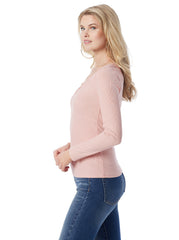 Women Abbey Sweatheart Top - Silver Pink | Jessica Simpson