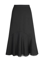 Women Haven Lace Hem Skirt - Anthracite | Jessica Simpson
