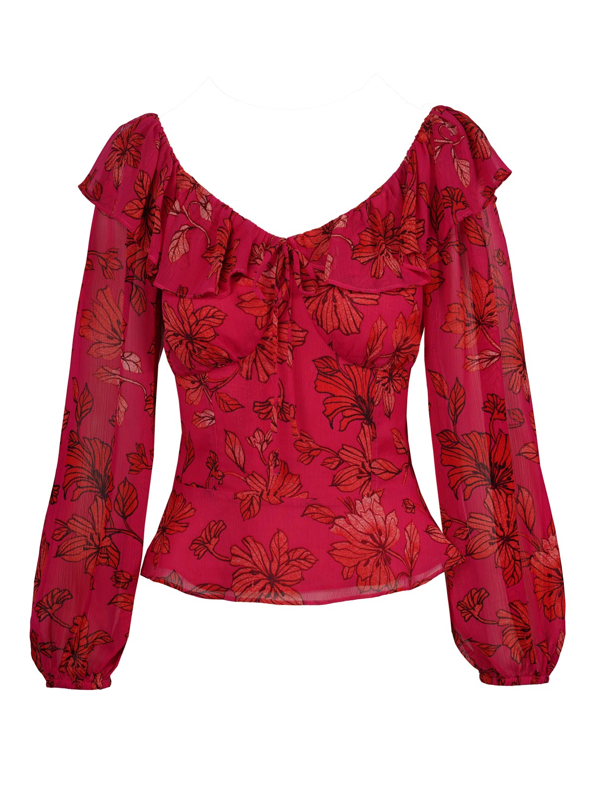 Women Aki Blouse - Outlines Blossoms | Jessica Simpson