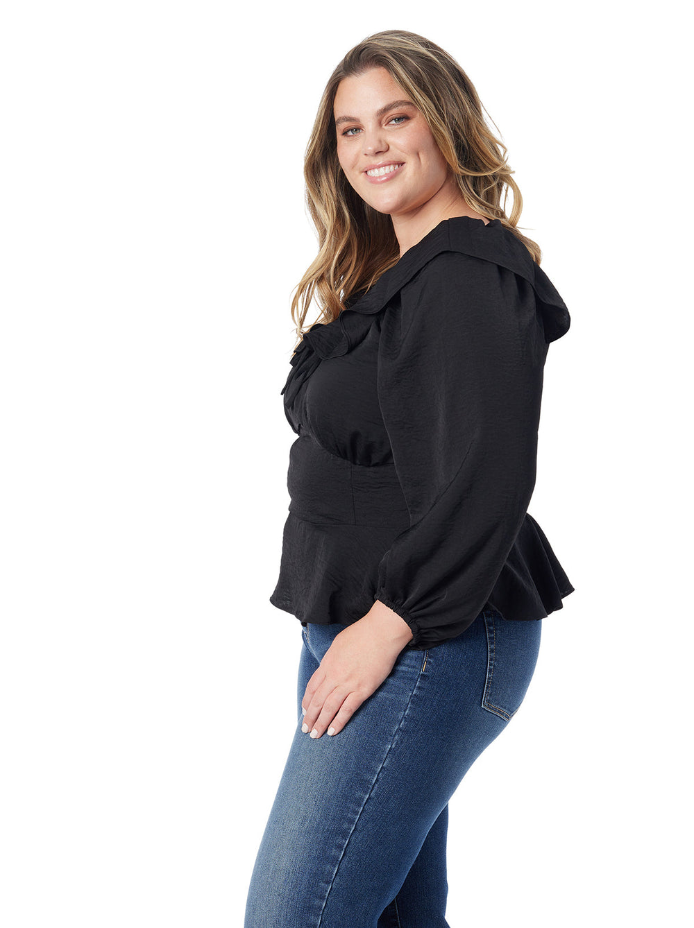 Women Aki Blouse - Anthracite | Jessica Simpson