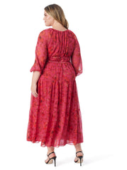 Women Adeline Maxi Dress - Outlined Blossoms | Jessica Simpson