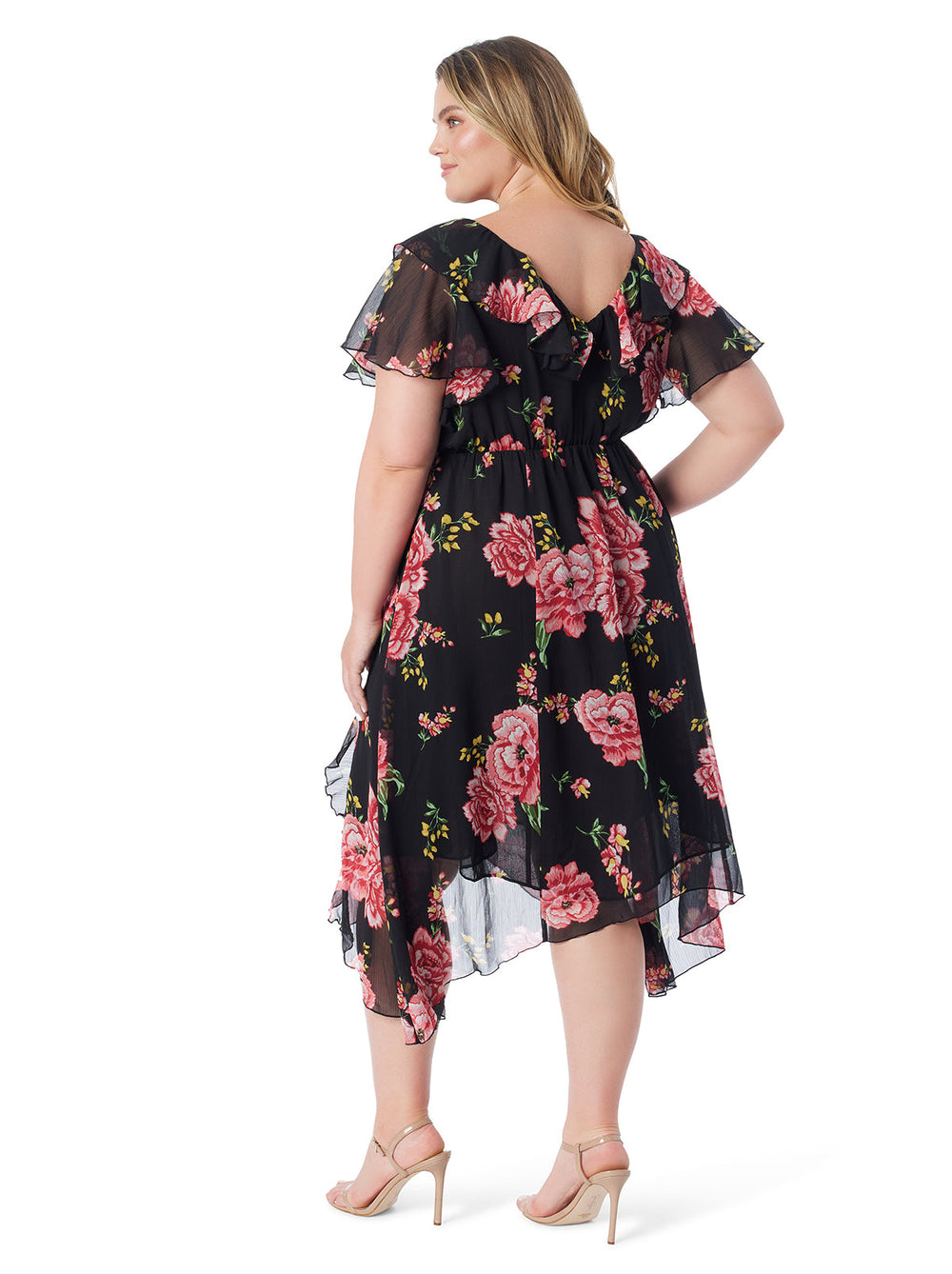 Women Elise Dress - Sketchy Roses | Jessica Simpson