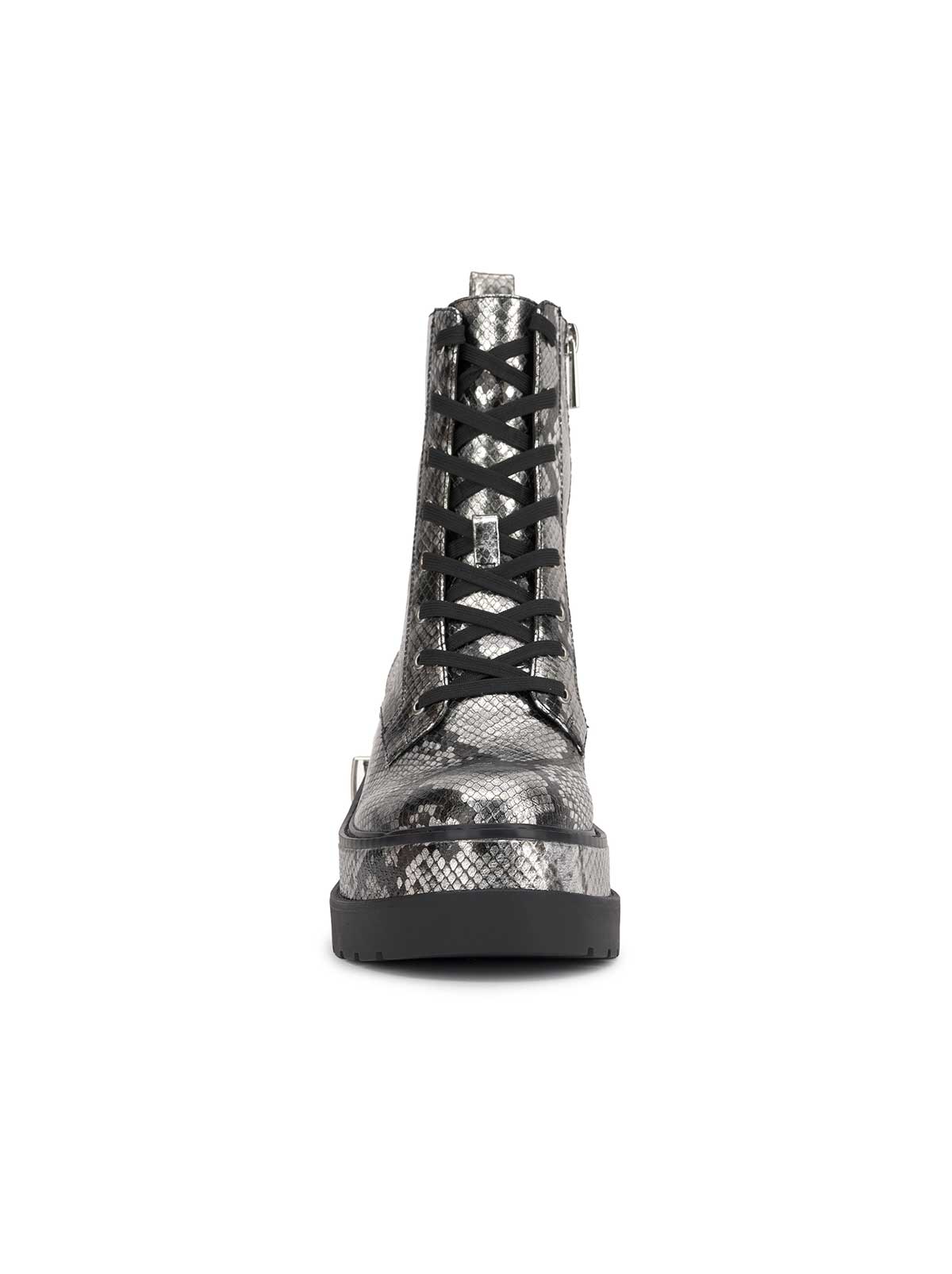 Women Imelda Combat Boot - Chrome Snake | Jessica Simpson