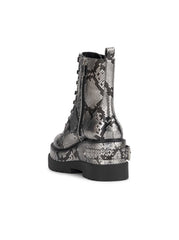 Women Imelda Combat Boot - Chrome Snake | Jessica Simpson
