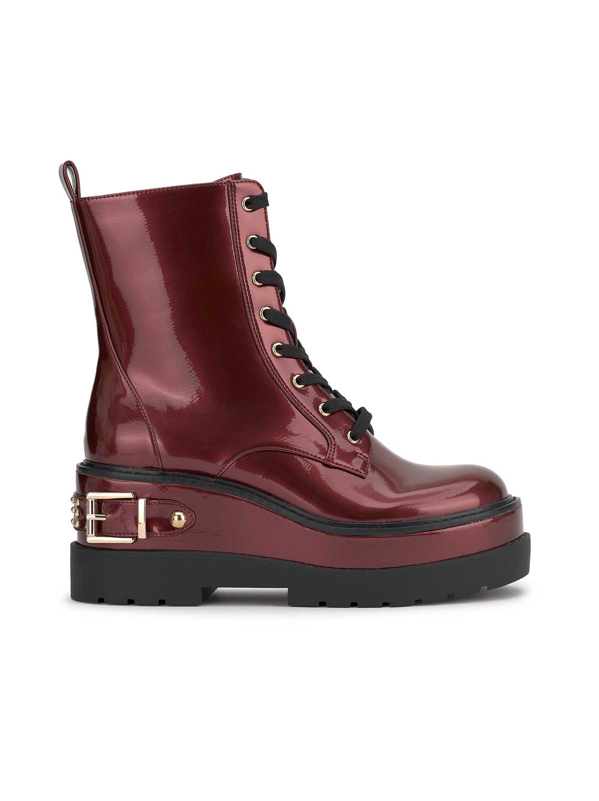 Women Imelda Combat Boot - Oxblood | Jessica Simpson