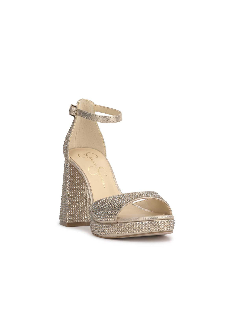 Women Kaliah Platform Sandal - Champagne | Jessica Simpson