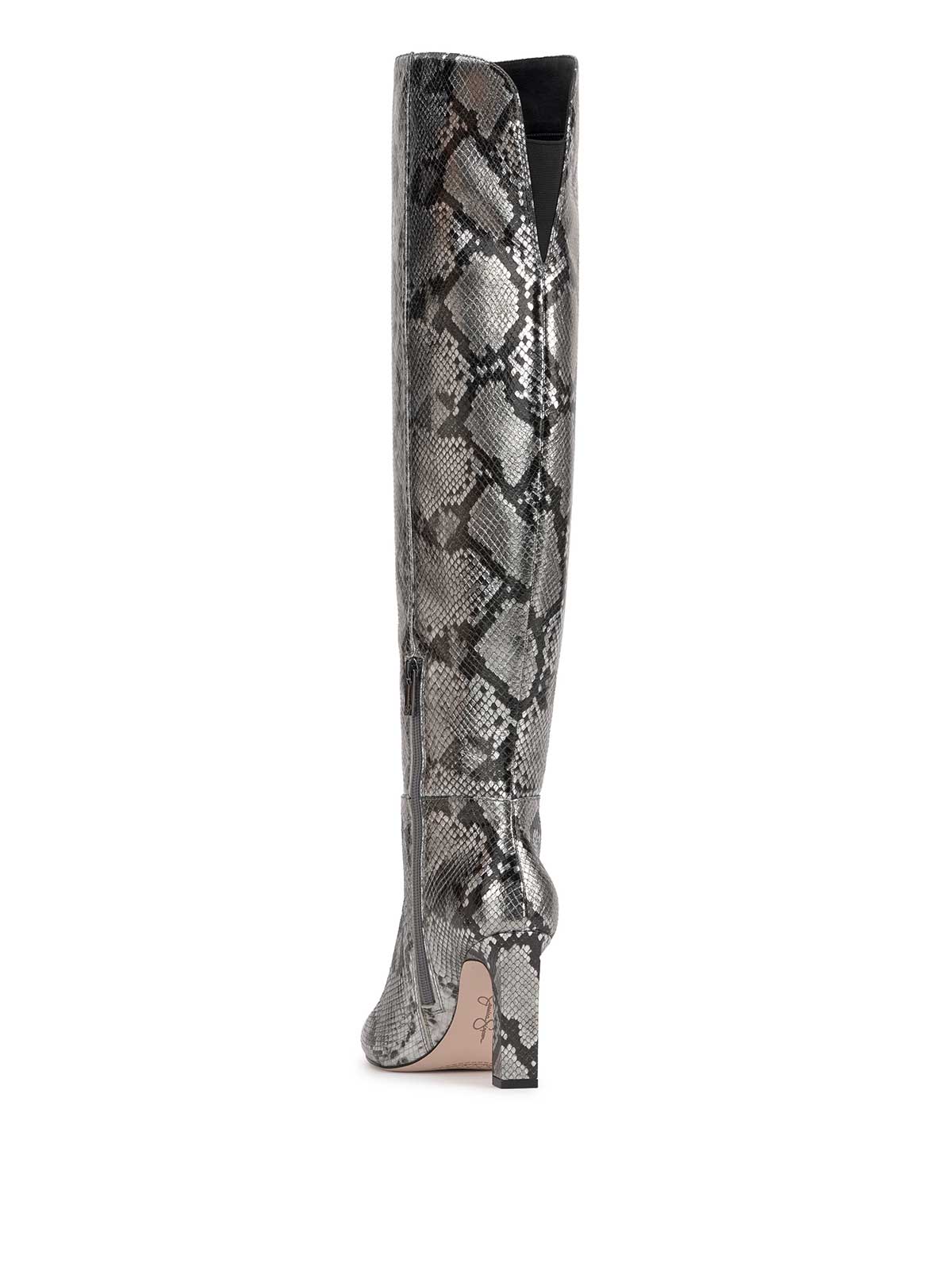 Women Mistia Over The Knee Boot - Chrome Snake | Jessica Simpson