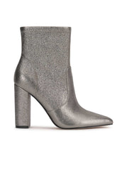 Women Narelle Pointed Toe Bootie - Pewter | Jessica Simpson
