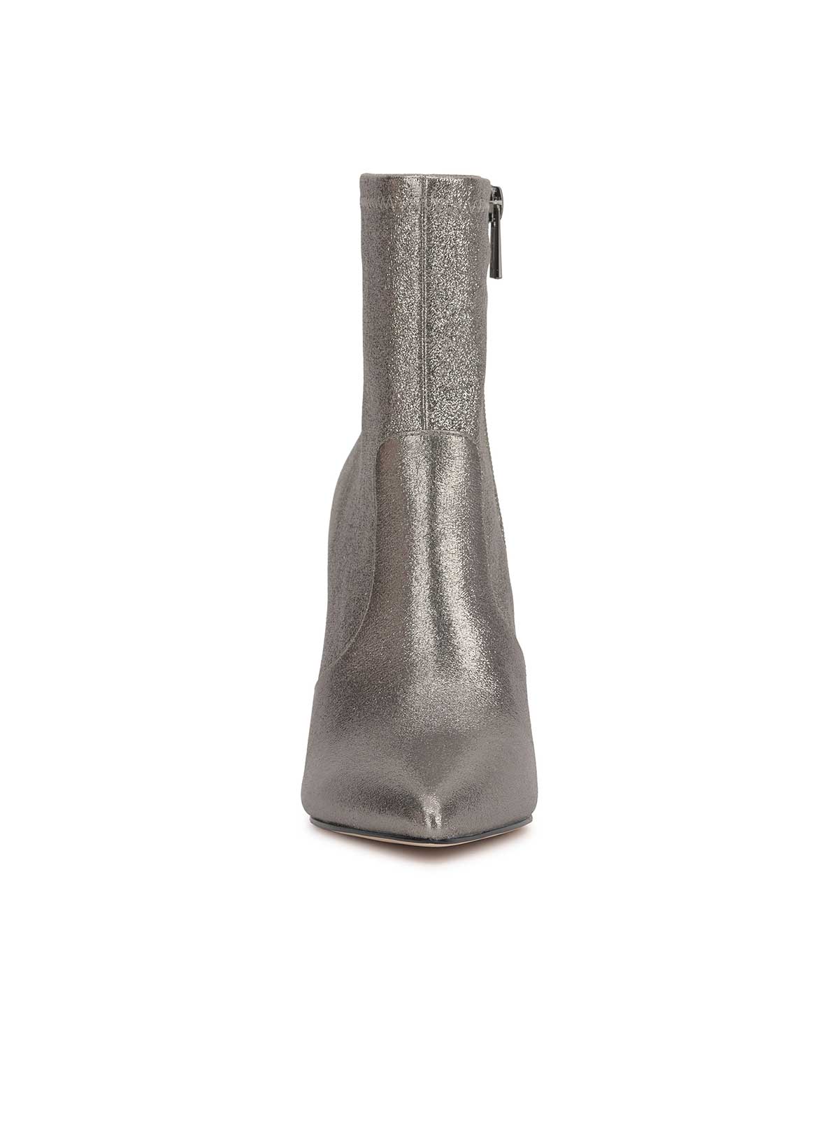 Women Narelle Pointed Toe Bootie - Pewter | Jessica Simpson
