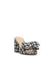 Women Romilda Block Heel Sandal - Black/White | Jessica Simpson
