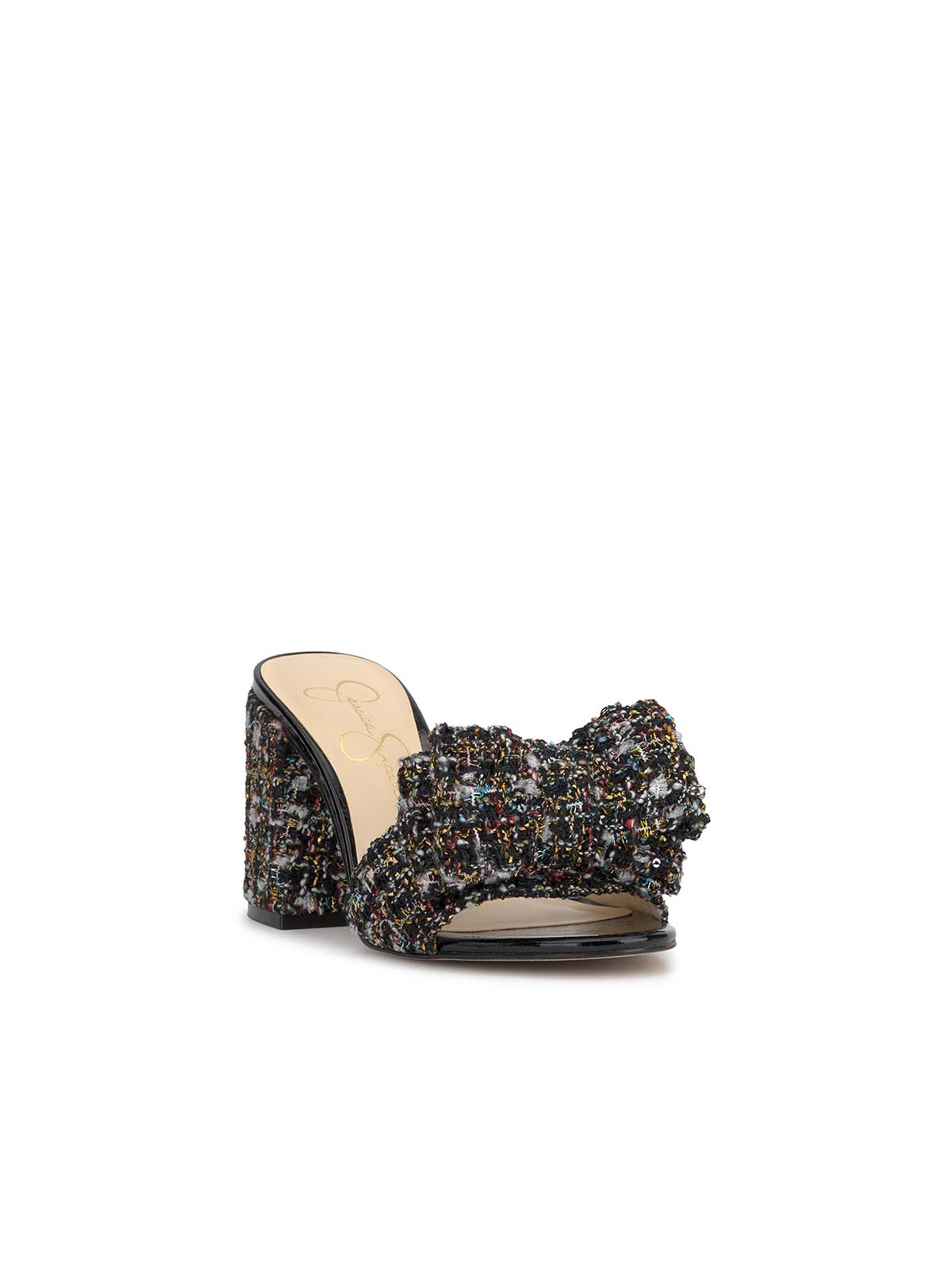 Women Romilda Bow Sandal - Tweed Sparkle | Jessica Simpson