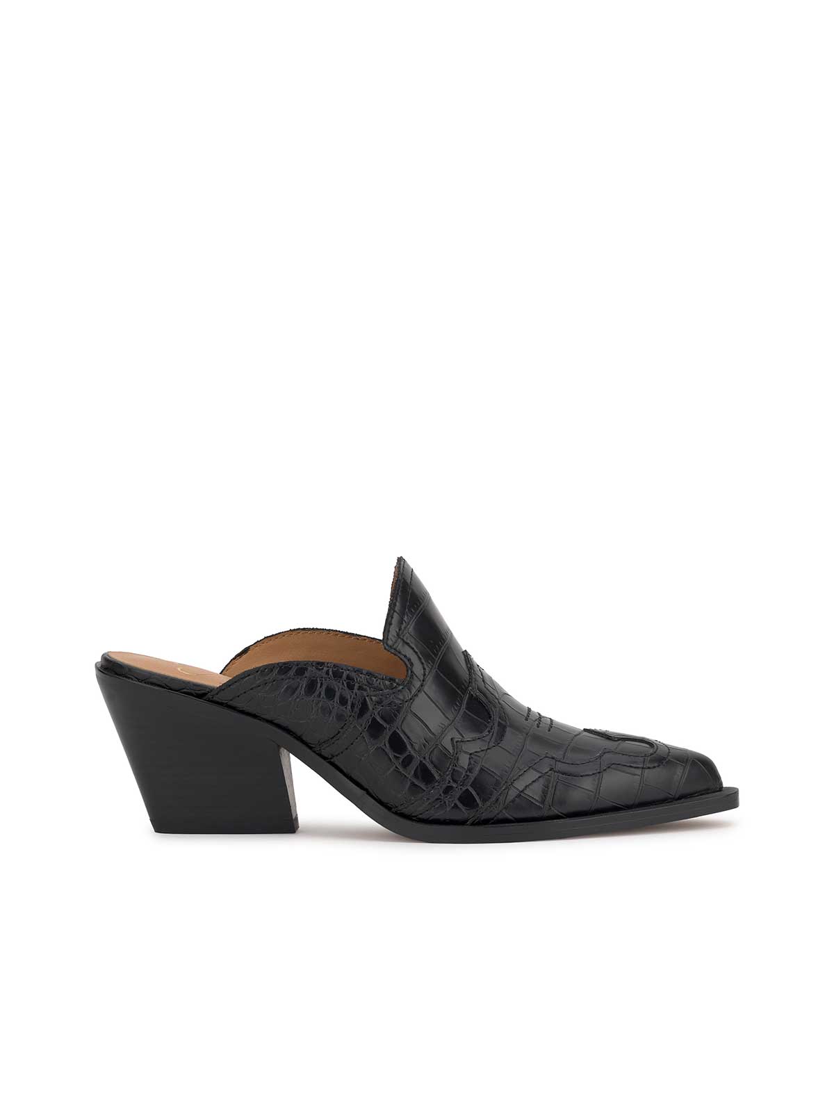 Women Zurina Heeled Mule - Black | Jessica Simpson