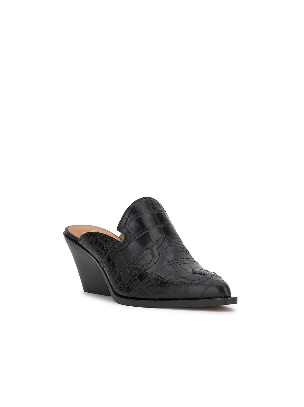 Women Zurina Heeled Mule - Black | Jessica Simpson