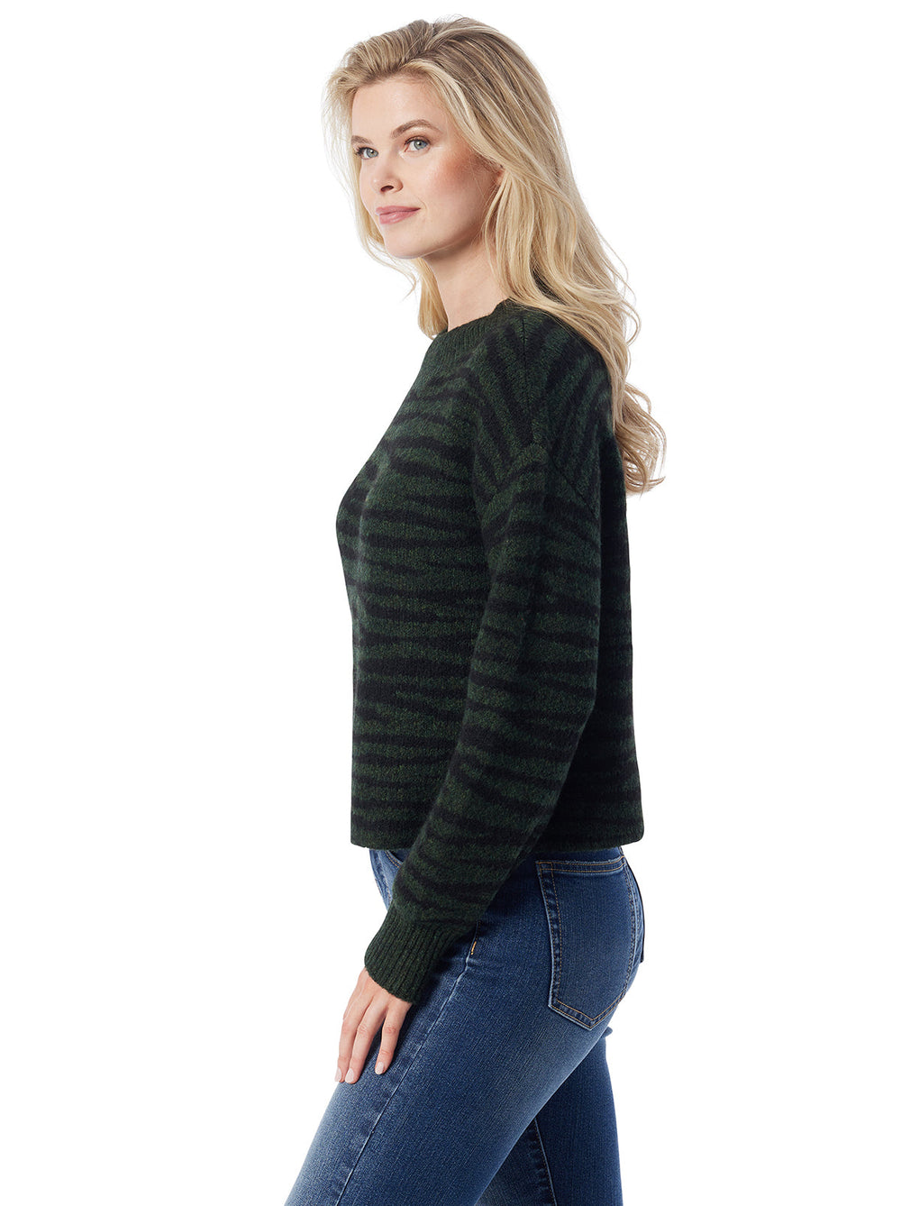 Women Portia Sweater - Animal Jacquard | Jessica Simpson
