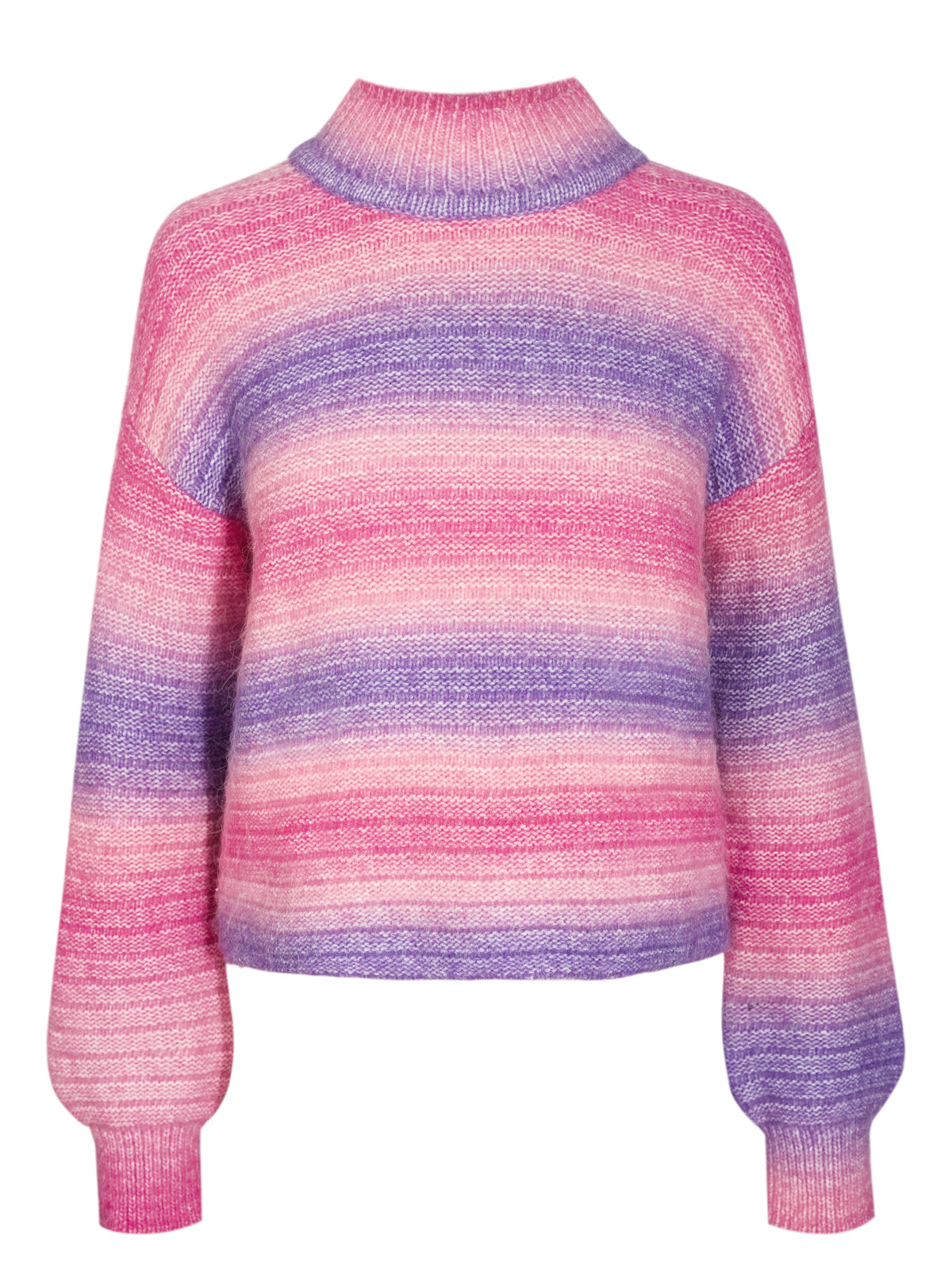 Women Portia Sweater - Royal Purple Combo | Jessica Simpson