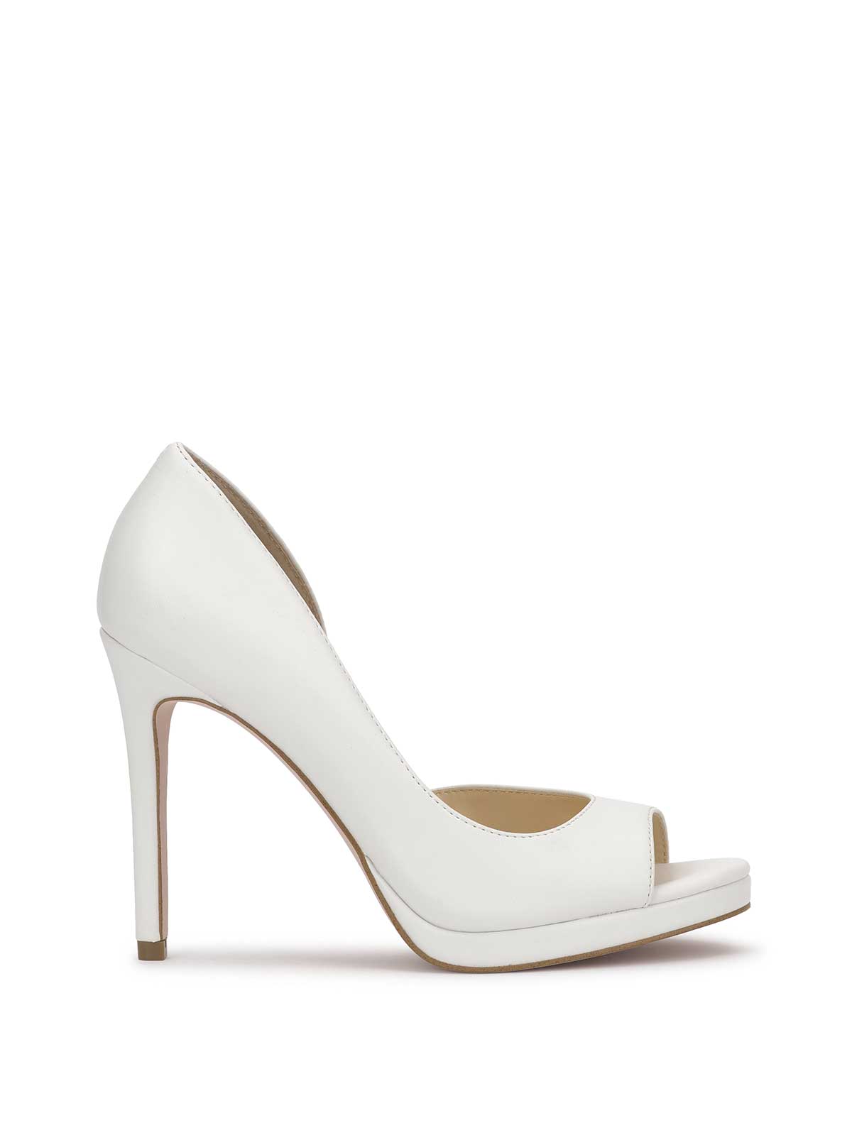 Women Kimli Peep Toe Pump - Bright White | Jessica Simpson