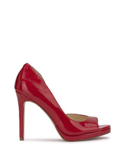 Women Kimli Peep Toe Pump - Red Muse | Jessica Simpson