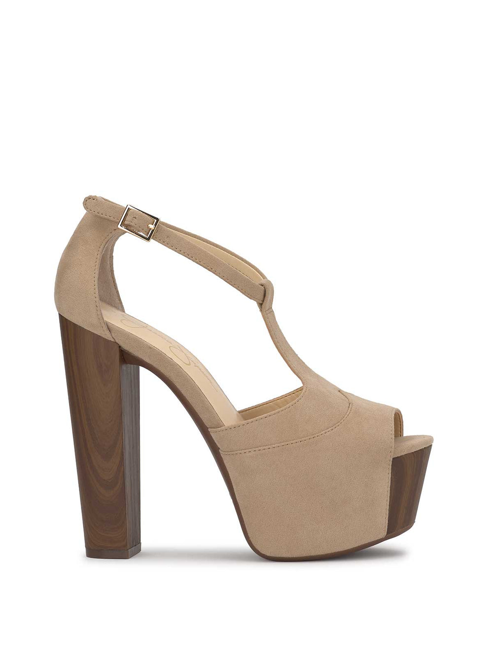 Women Dany T-Strap Platform Sandal - Almond | Jessica Simpson