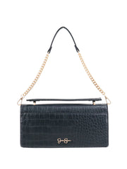 Accessories Brooke Clutch - Black Croco | Jessica Simpson