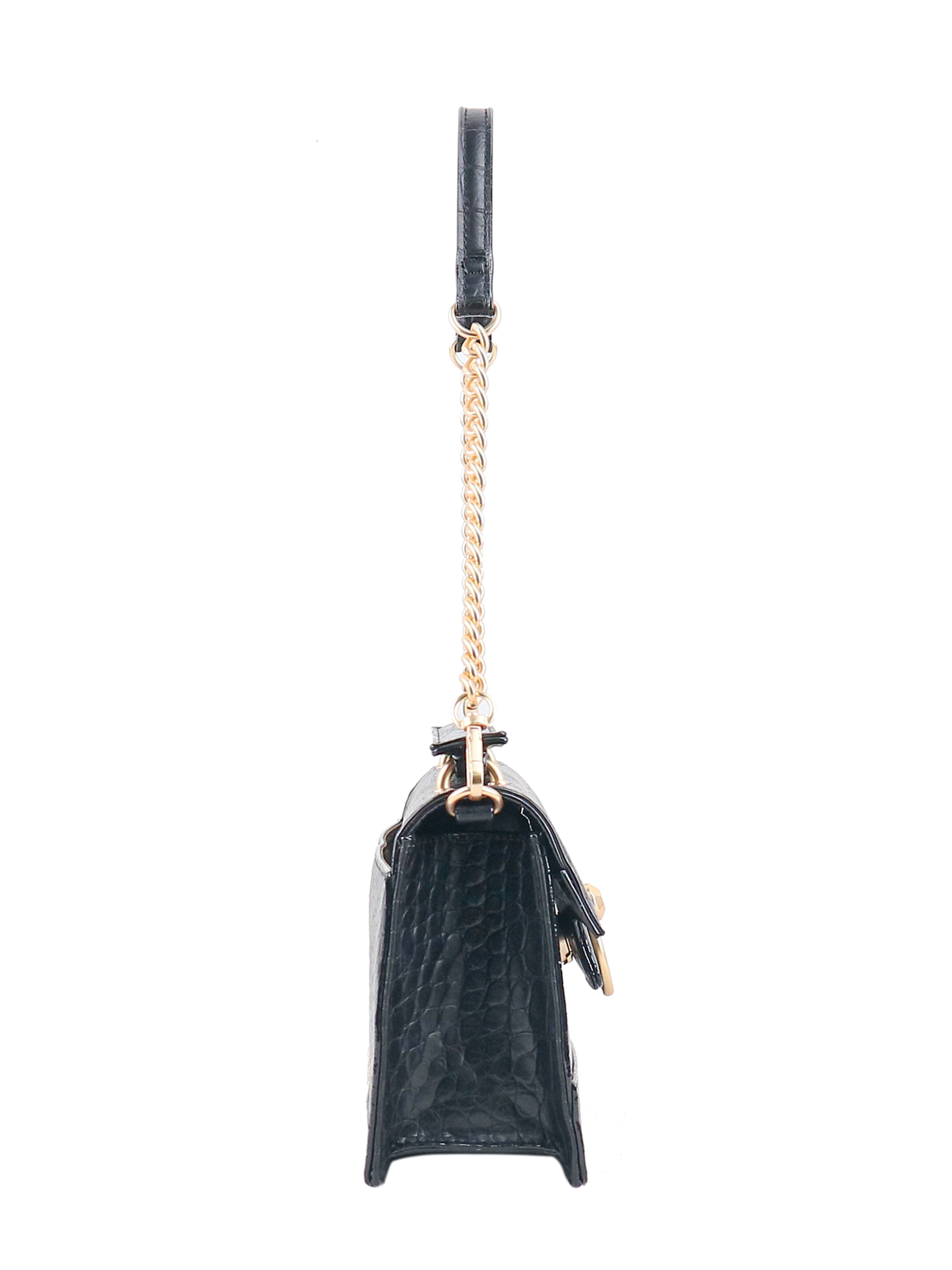 Accessories Brooke Clutch - Black Croco | Jessica Simpson