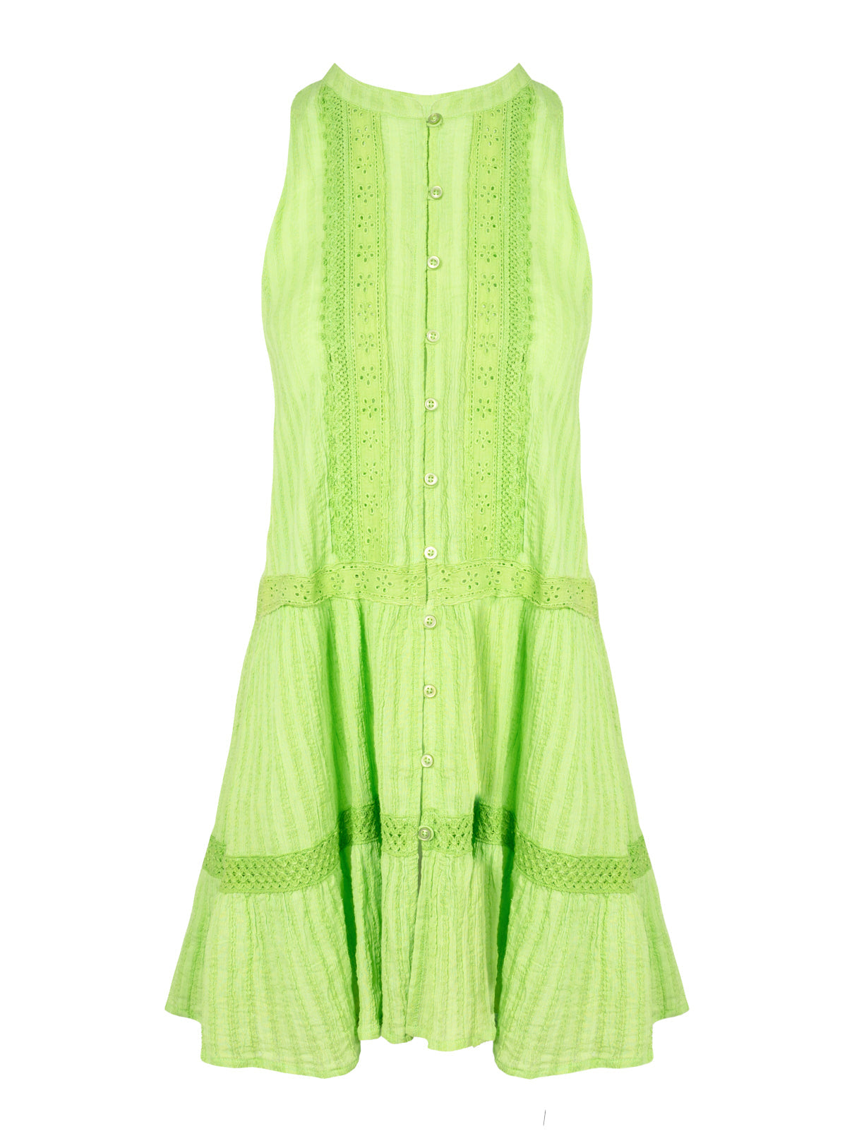 Women Boho Jacquard Cover Up - Lime | Jessica Simpson